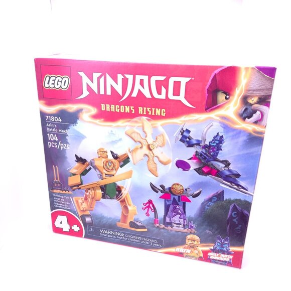LEGO 71804 Ninjago Dragon's Rising Arin's Battle Mech Building Set New - Picture 3 of 11